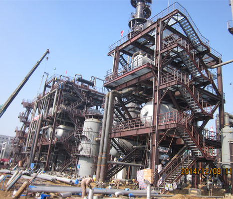 Özelleştirilmiş Prefabrik Endüstriyel Kimyasal Çelik Çerçeve Çelik Yapı Atölyesi