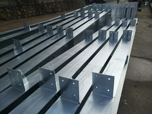 Prefabrike Çelik Yapısal İmalat ISO 9001 2015 Kalite Standardı Onaylandı