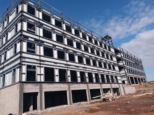 Çok Katlı Prefabrik Yapısal Çelik Yapı İnşaat Çözümü ve Bina