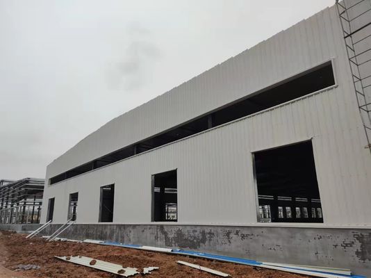 Kaplama Portalı Rijit Çerçeve Çelik Yapı Fabrika Binası Projesi