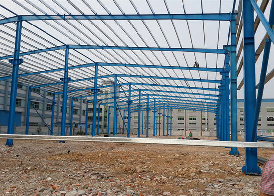 Önceden Yapılmış Çelik Depo İnşaatı, Portal Yapısı Depo Çelik Çerçevesi