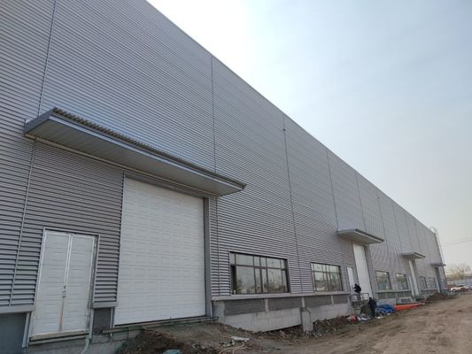 Endüstriyel Prefabrik Çelik Yapısal Çerçeve Bina İnşaatı Yüksek Mukavemet