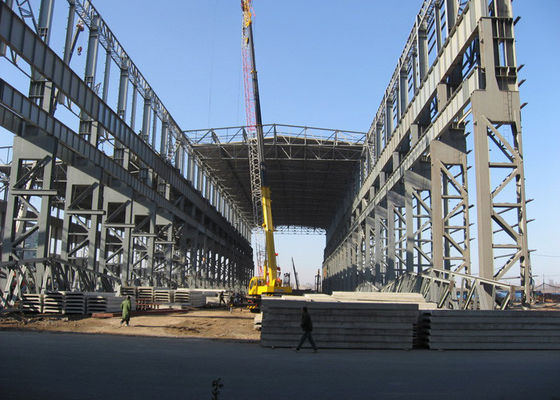 Güçlü Çerçeve Prefabrik Çelik Yapı Tasarımlı Atölye Binası Çözümü