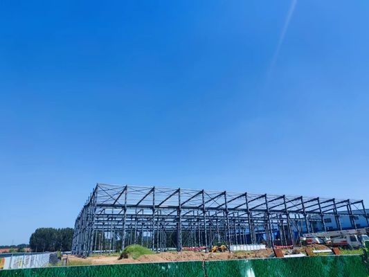 Q235 Mükemmel Tasarımlı Prefabrik Çelik Yapı Atölyesi İnşaat Teslim Çözümü