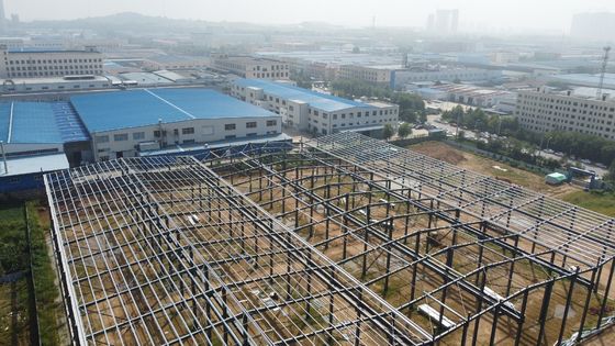 Yüksek Güçlü Prefab Çelik Yapı Uzun Süren Sabit Binalar
