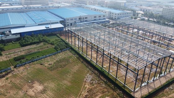 Yüksek Güçlü Prefab Çelik Yapı Uzun Süren Sabit Binalar