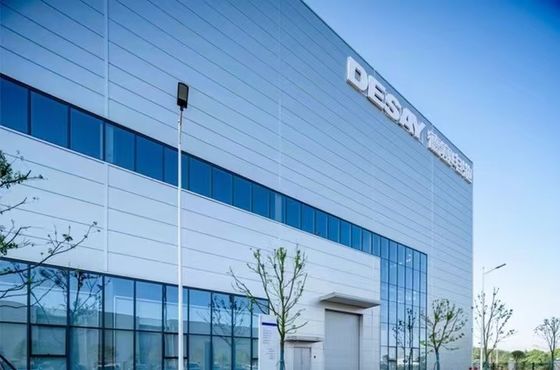 Ucuz Uygulamalı Prefabrik Çelik Yapı Depo Güzel Görünümler İş için Tasarım