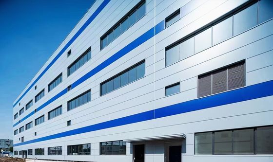 Endüstriyel Hızlı Kurulum Prefab depo binası özelleştirilebilir tasarım depolama maliyet tasarrufu