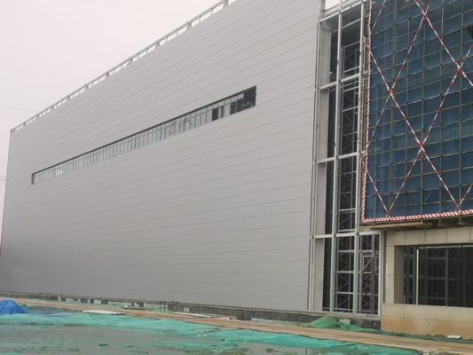 Hafif Prefab Çelik Yapı Depo İnşaat Çözümü Özel Boyutlu