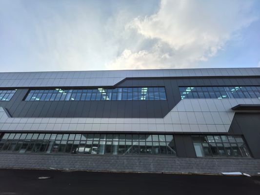 Çevre Dostu ve İnşaat Çözümleri ile Endüstriyel Amaçlı Çelik Yapı Depo için Rijit Çerçeve Tasarımı