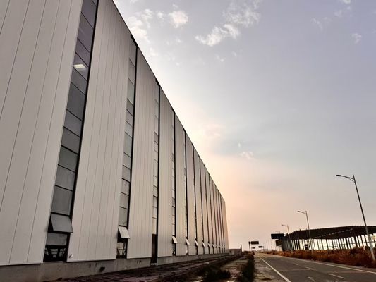 Q355B Çelik Yapı Depo Binası Kolay Montaj ve Demontaj