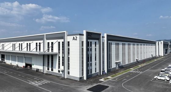 Güçlü ve istikrarlı prefabrik çelik yapısı Ağır iş için atölye binası