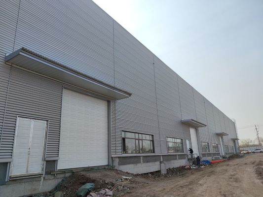 Özelleştirilmiş Boyut Prefabrik Çelik Konstrüksiyon Yüksek Rüzgar Direnci Tasarımı