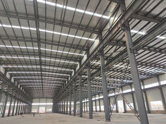 Çevre dostu yüksek dayanıklılıklı çelik yapı inşaat çerçevesi endüstriyel binalar