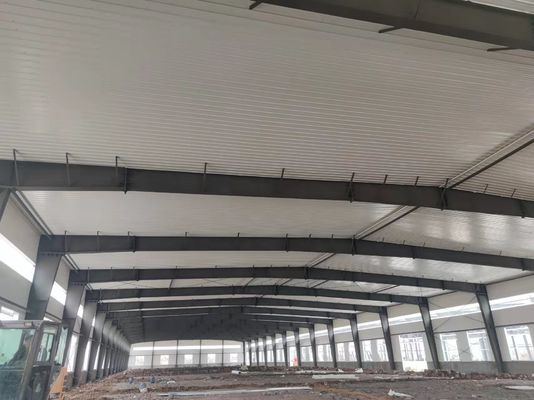 Çelik yapısı lojistik depolarında güçlü ve dayanıklı ana çerçeve için sıcak valflanmış veya kaynaklı H kirişi ve sütunu