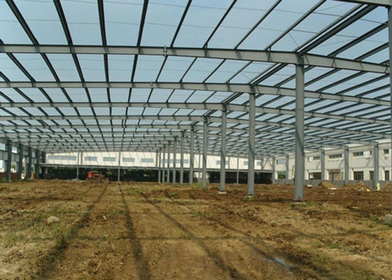 Galvanizli Özelleştirilmiş Prefabrik Çelik Konstrüksiyon Çerçeve Bina Tedariki